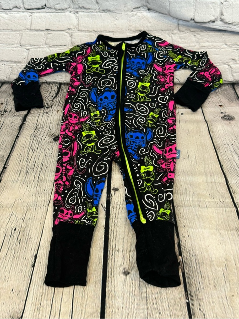 Lulla by CoZco Stitch Halloween Bamboo Zippie